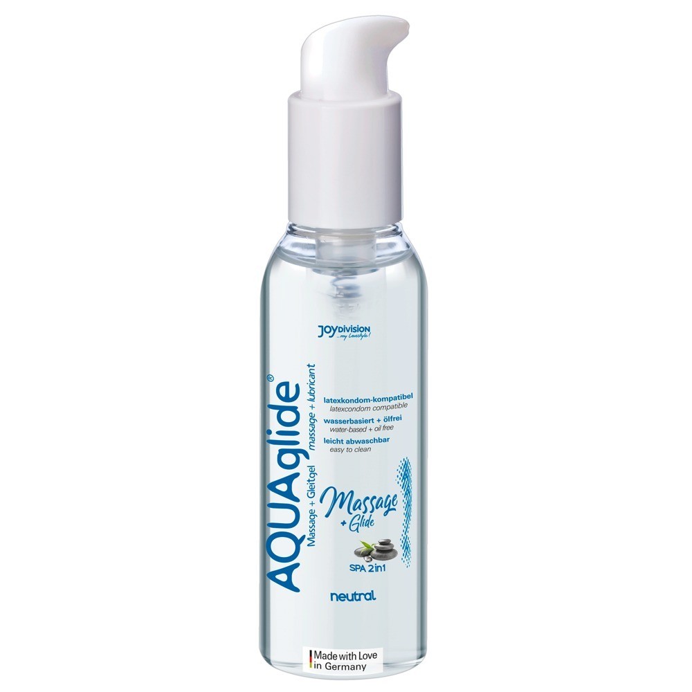 Gel lubricante y de masaje Aquaglide base agua 200 ml