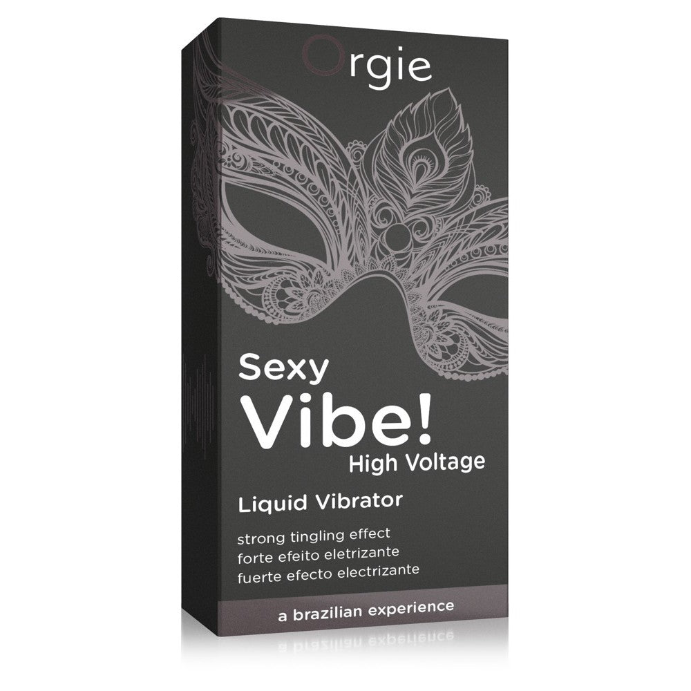GEL CON VIBRACIÓN SEXY VIBE HIGH VOLTAGE 15ML ORGIE