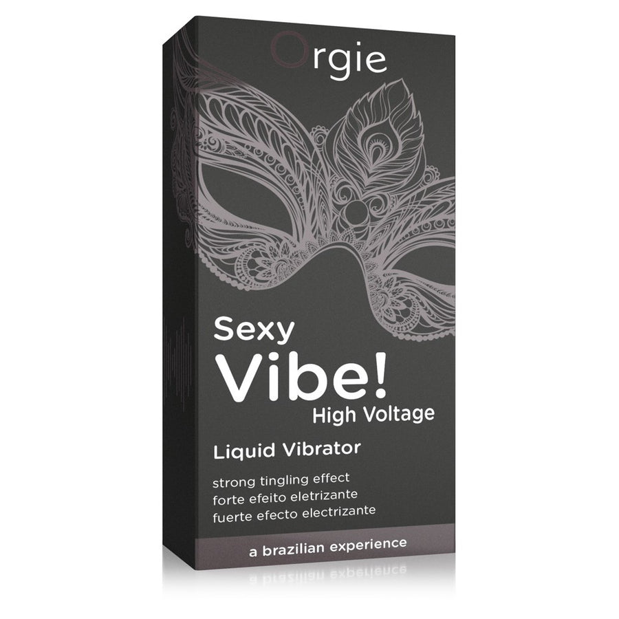GEL CON VIBRACIÓN SEXY VIBE HIGH VOLTAGE 15ML ORGIE