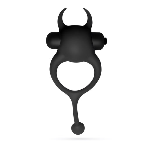 DAEMON ANILLO PARA EL PENE CON BALA RECARGABLE NEGRO CRUSHIOUS