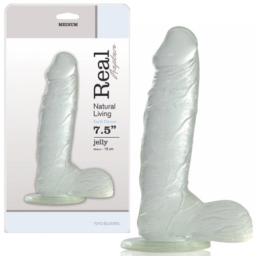 Pene realista Real Rapture 19 cm con ventosa, TOYZ4LOVERS