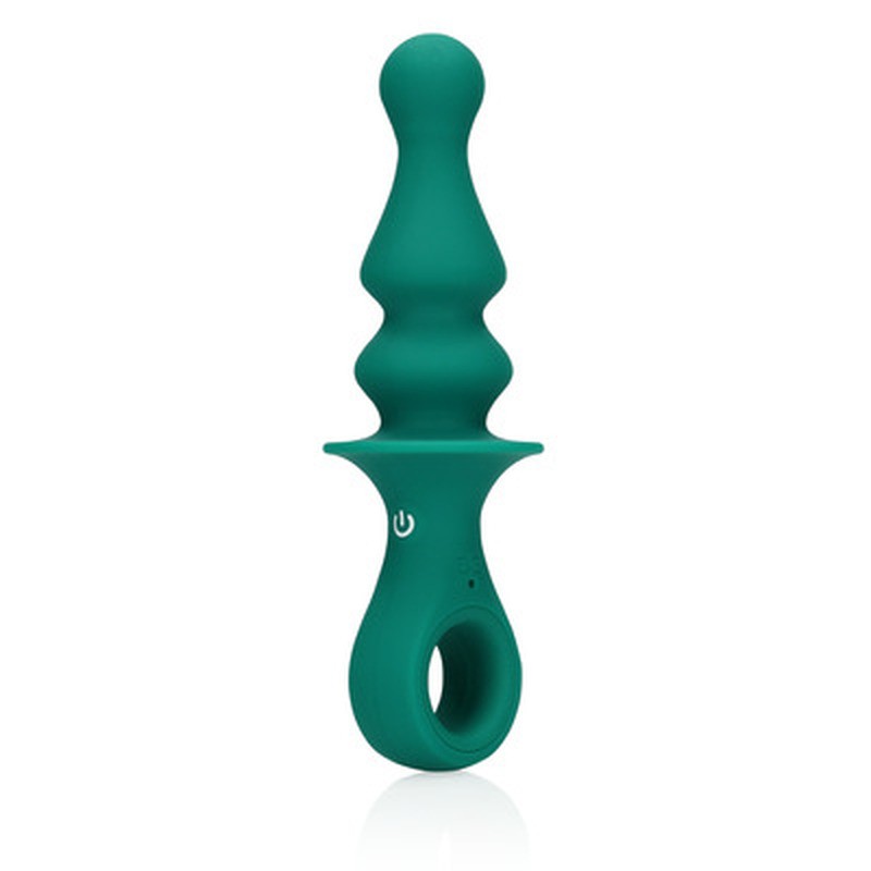 PLUG ANAL PEÓN CON VIBRACIÓN PEACOCK PLUME LOVELINE