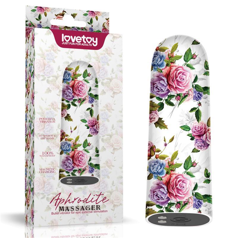Bala vibradora LOVETOY Aphrodite · 10 funciones recargable