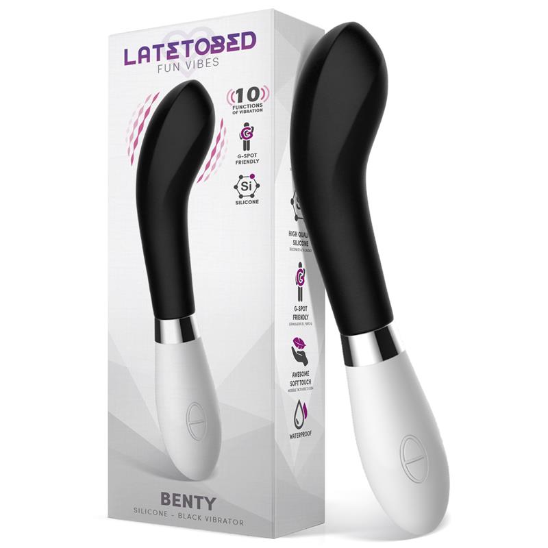 Vibrador para punto G Benty de LATETOBED, 10 funciones