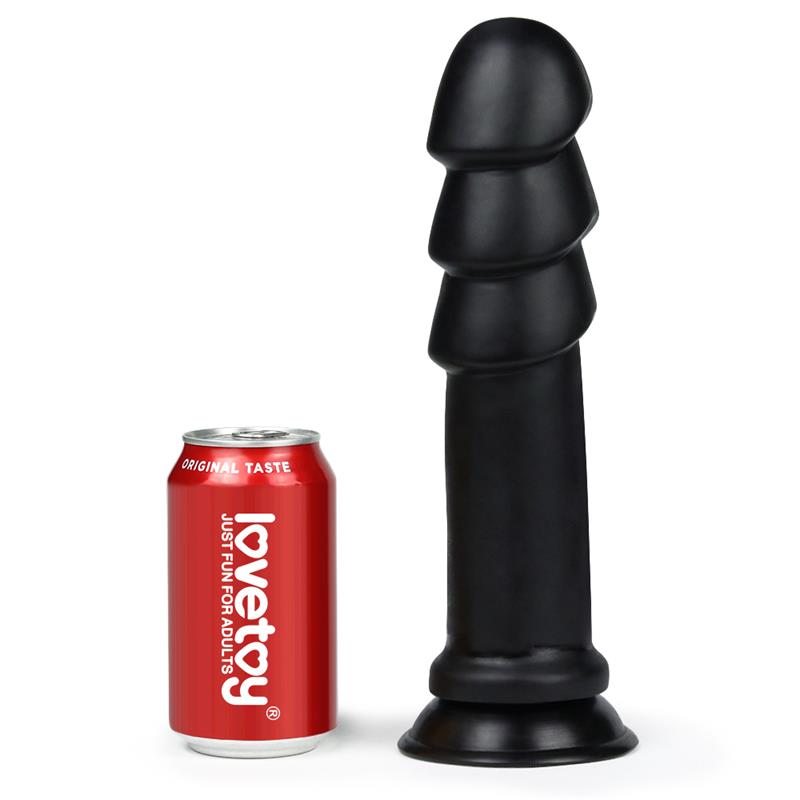 Dildo anal realista LOVETOY King Size Ripples 28,5 cm