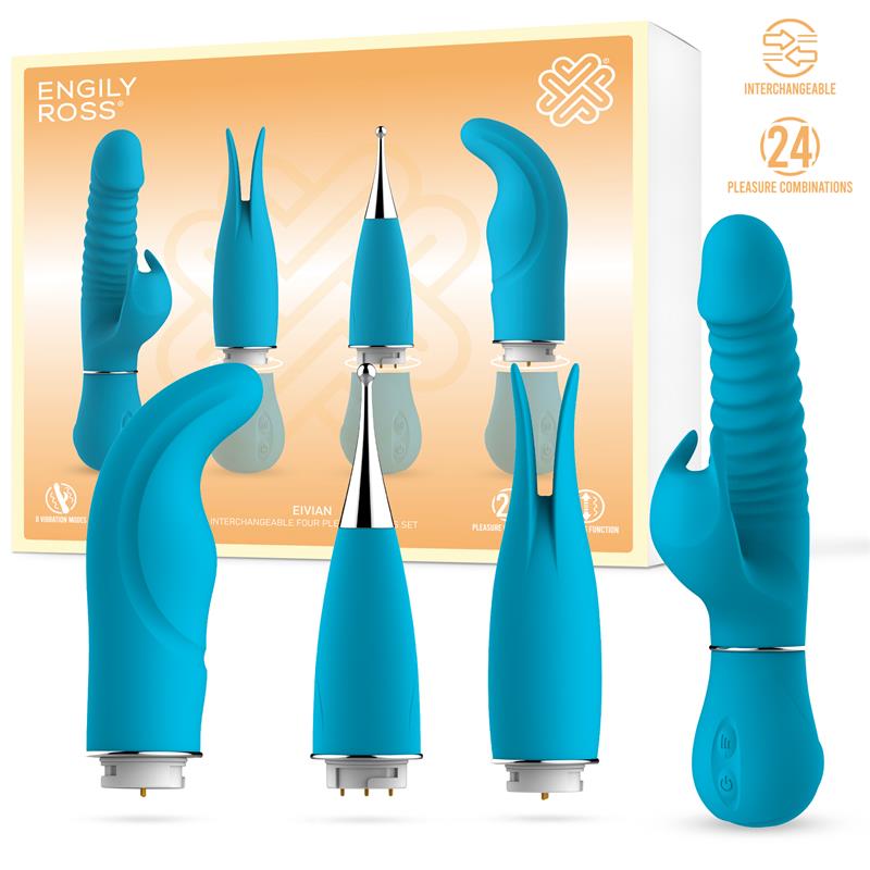 Set Eivian ENGILY ROSS 4 piezas intercambiables y thrusting