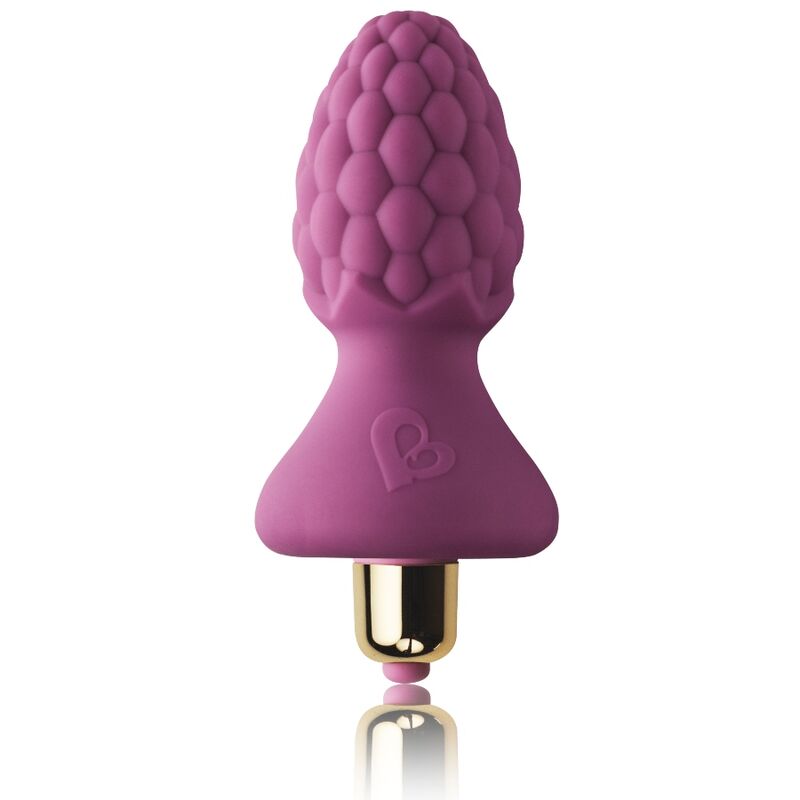 Plug anal vibrador Ass-Berries ROCKS-OFF, 7 funciones