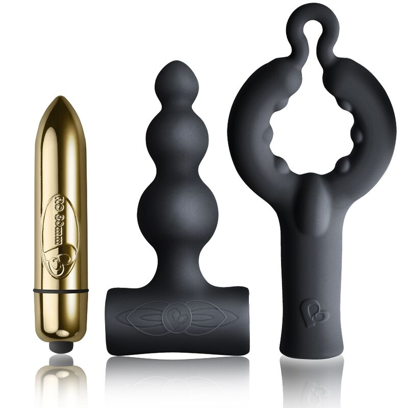 Kit de juguetes para parejas Silhouette Be Mine ROCKS-OFF
