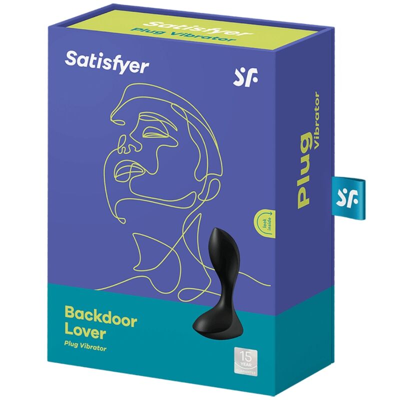 Plug anal vibrador Backdoor Lover de Satisfyer, recargable