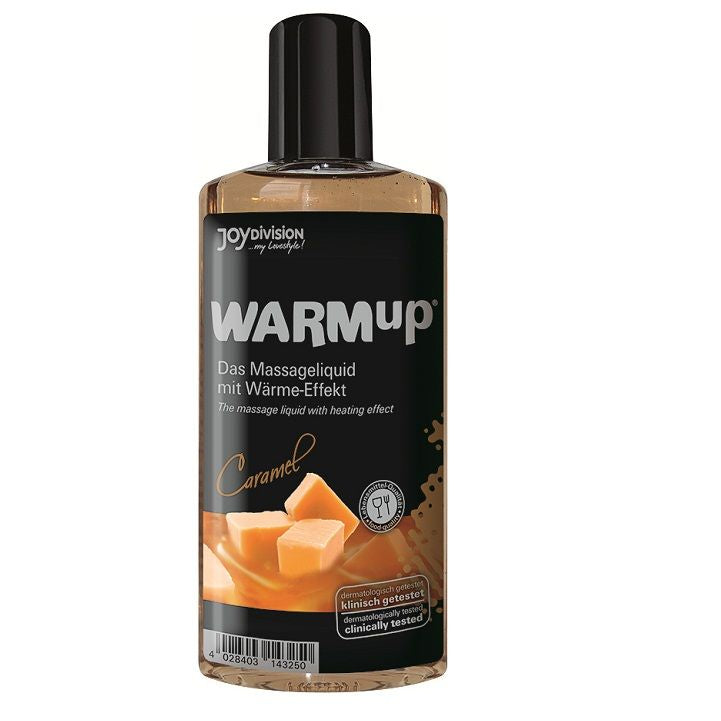 Aceite de masaje efecto calor caramelo 150 ml JoyDivision