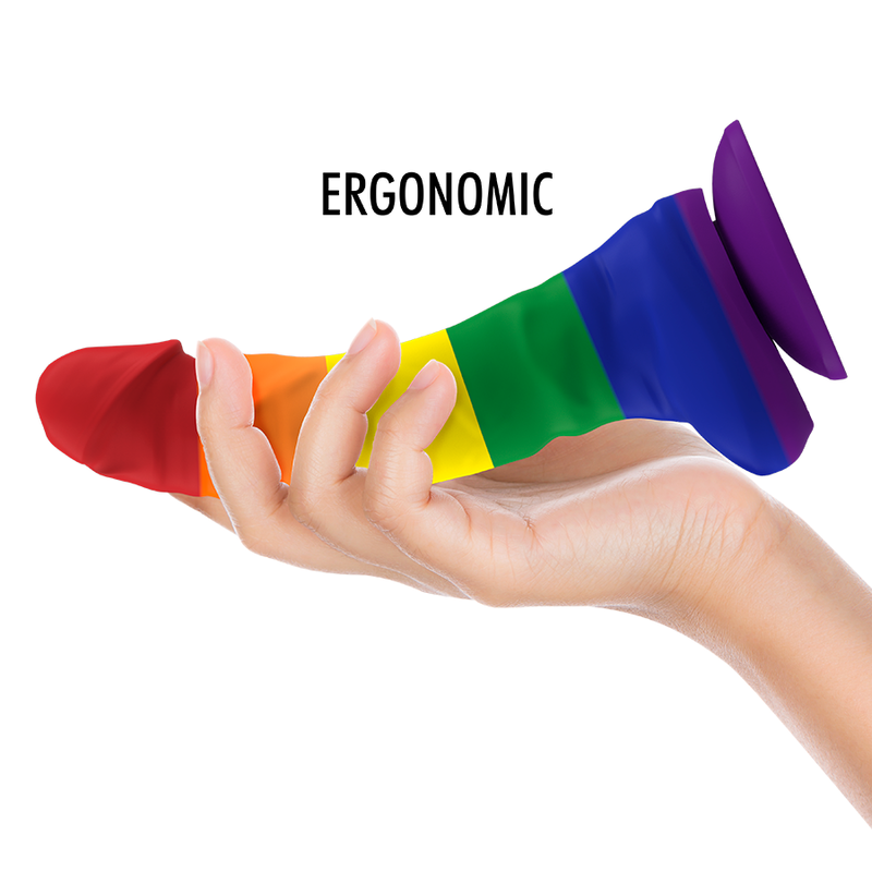 Dildo flexible Mythology Corey 19,5 cm compatible con arnés