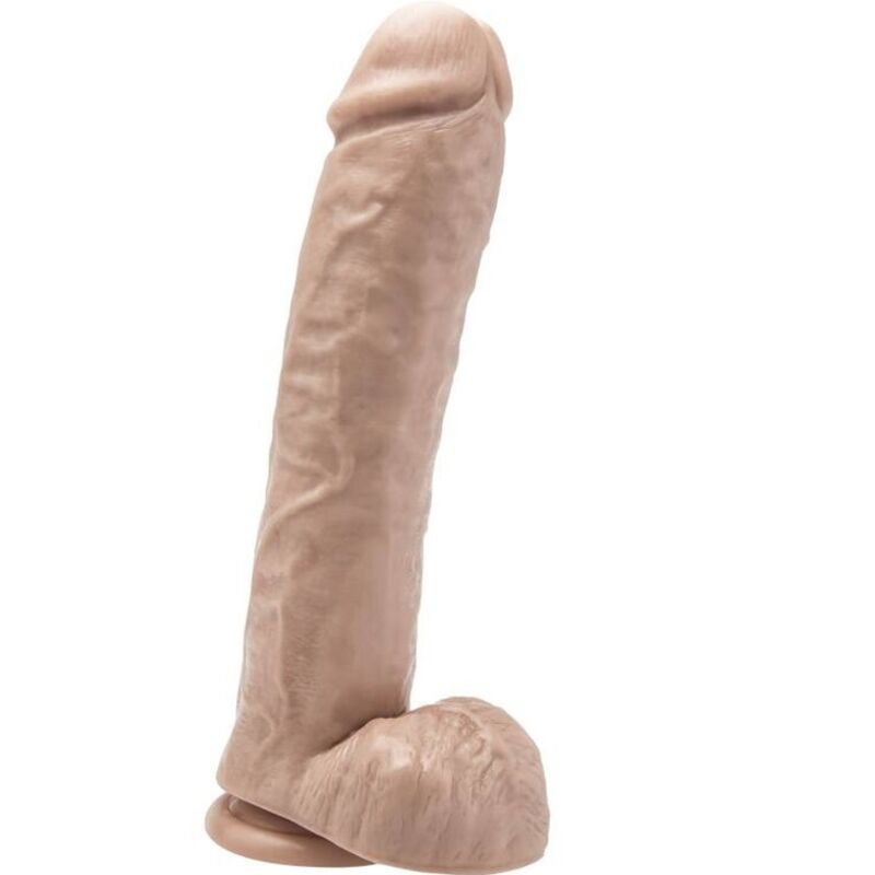 Dildo realista GET REAL 28 cm con testículos y venas