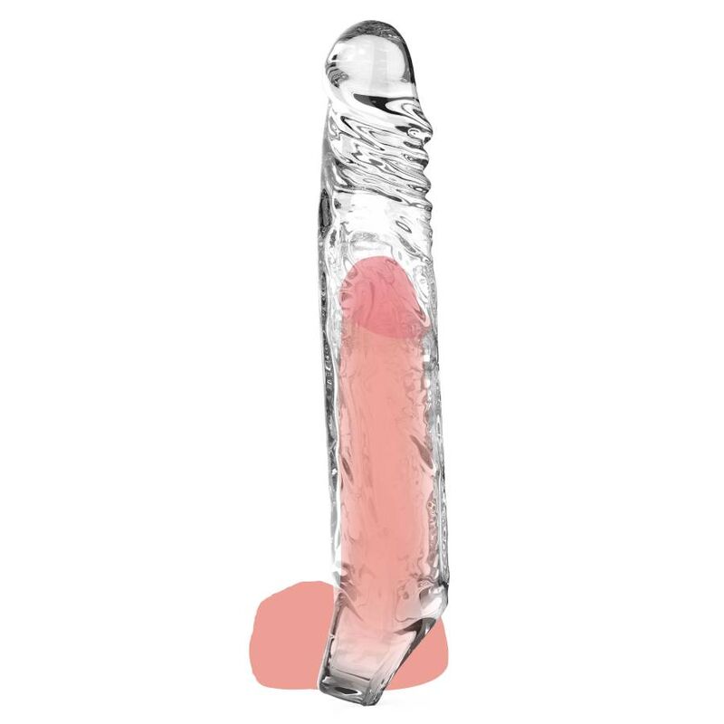 Funda extensora de pene extralarga 22,5 cm GET REAL