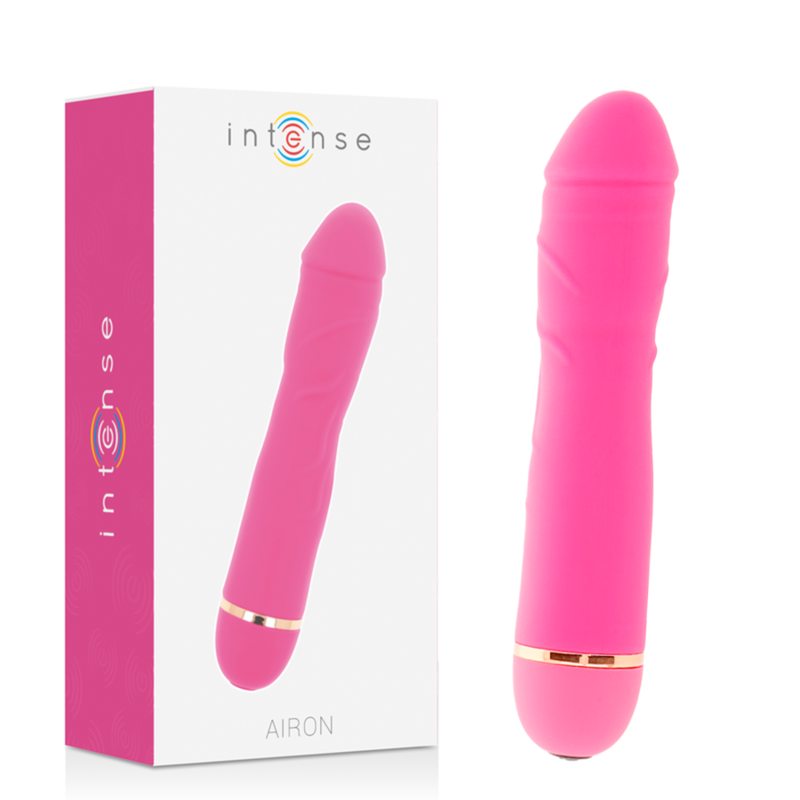 Vibrador clásico Intense Airon · 18 cm, 20 velocidades