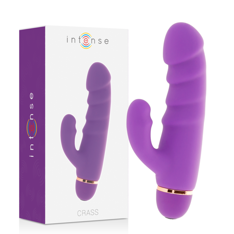 Vibrador rabbit Crass INTENSE con ondas y 20 modos
