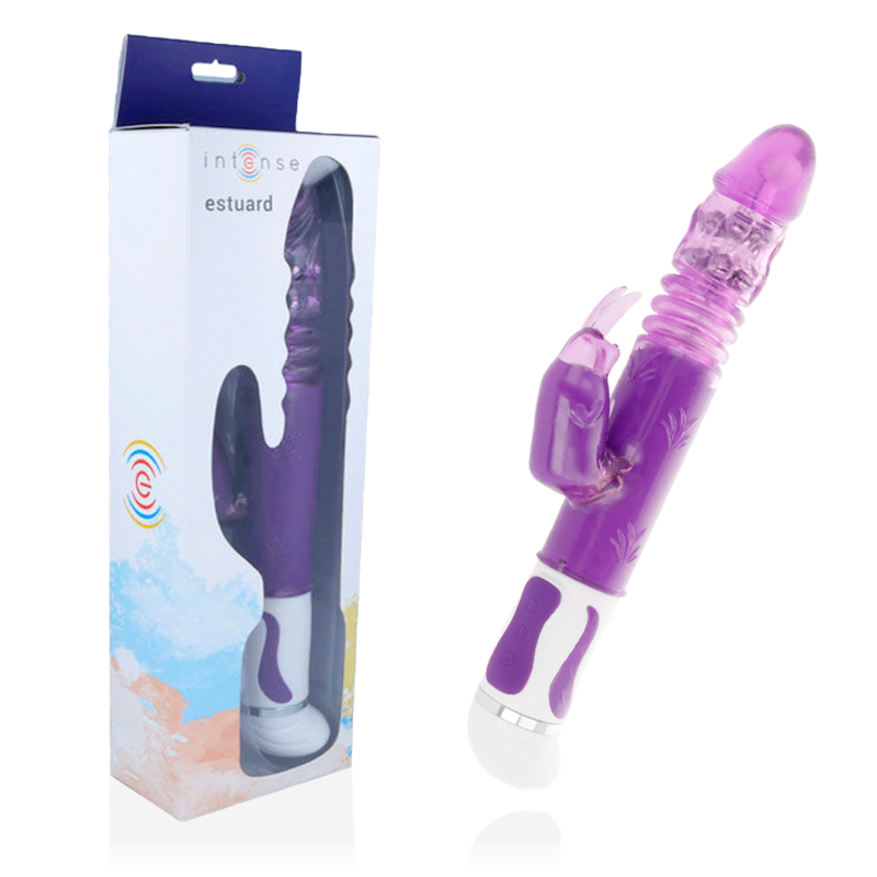 Vibrador rotador up&down Estuard Intense, 15 cm insertable