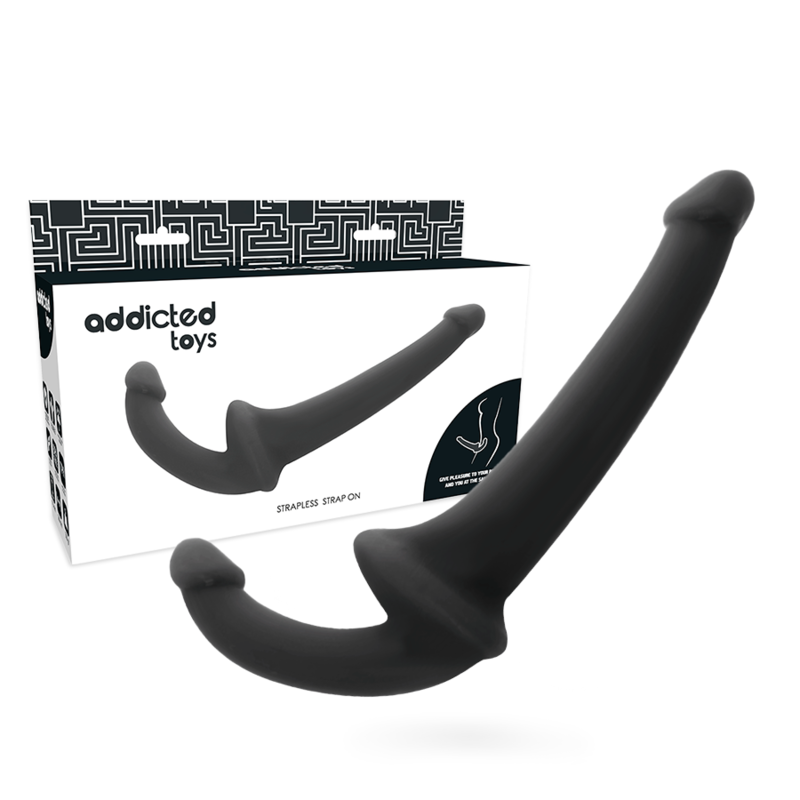 Dildo sin arnés 26 cm Addicted Toys, silicona y TPR
