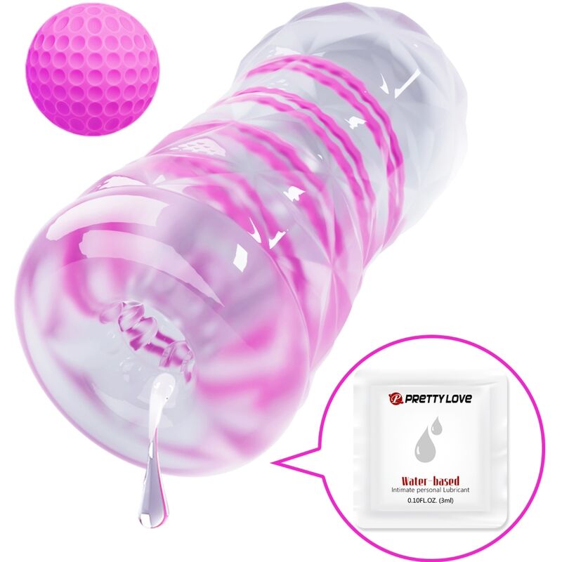 Masturbador masculino Fantasy con espiral giratoria