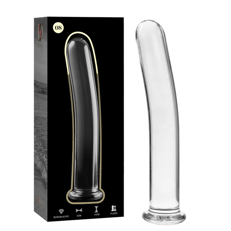 Dildo de cristal Nebula Series by Ibiza 14,5 x 2 cm
