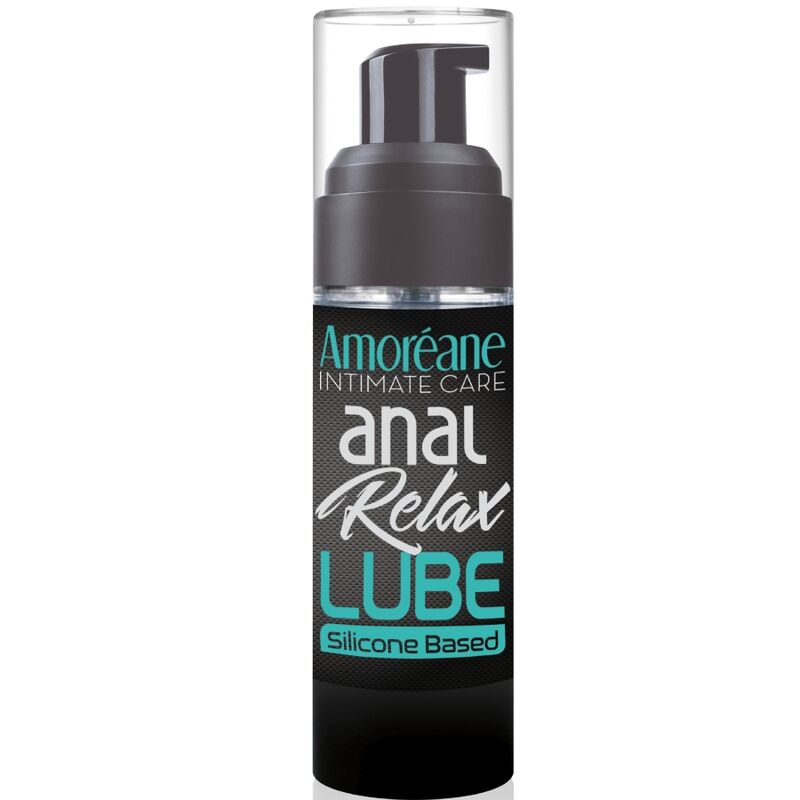 Lubricante anal de silicona Amoreane 30 ml, bote airless