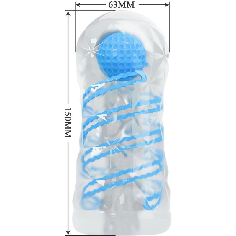 Masturbador con espirales Bodies & Masturbators impermeable