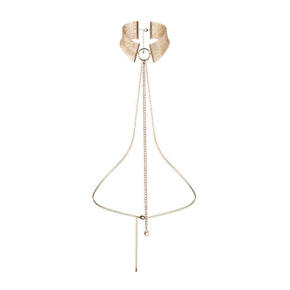 BIJOUX INDISCRETS - DÃSIR MÃTALLIQUE COLLAR METLICO DORADO