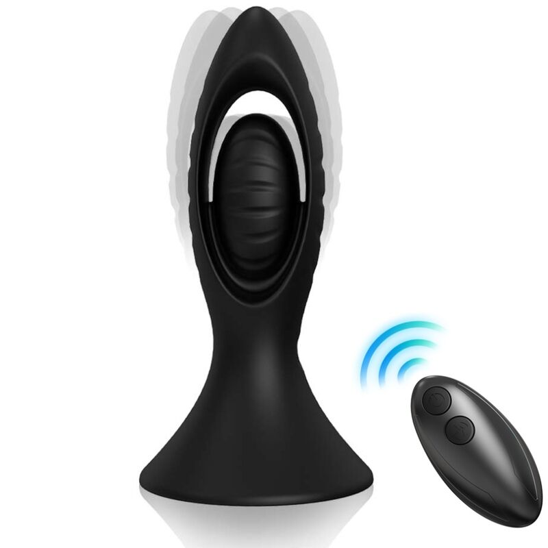 Plug anal vibrador ARMONY, base de bucle y punta cónica