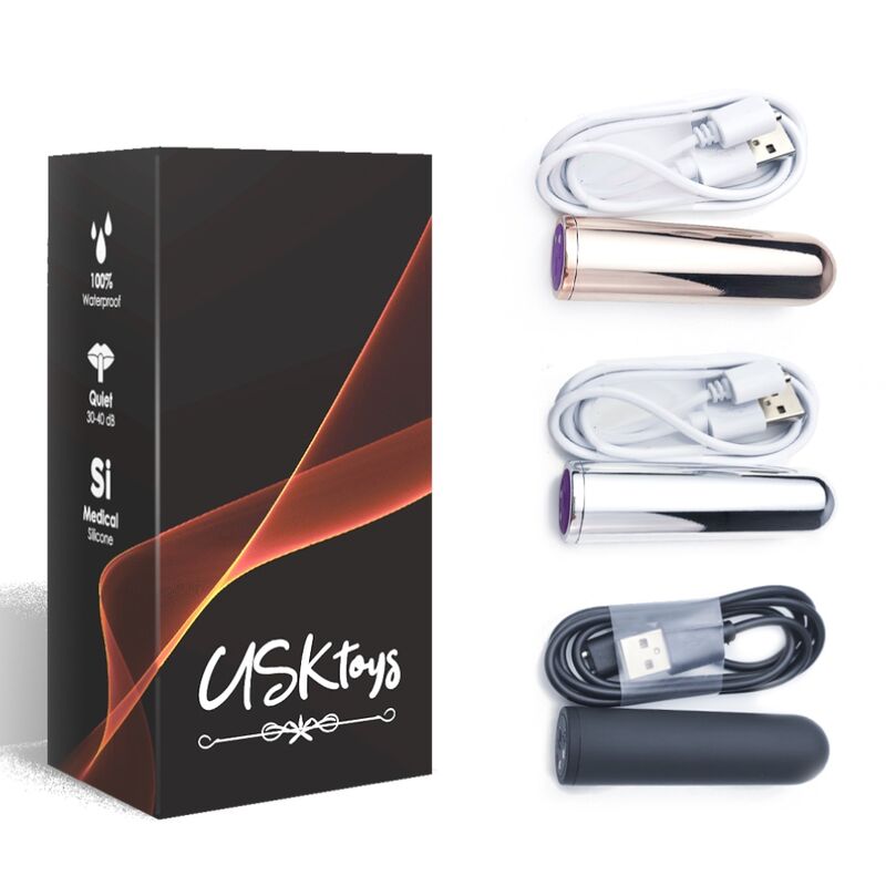 Bala vibradora ARMONY Rocket Bullet 7.9 cm recargable