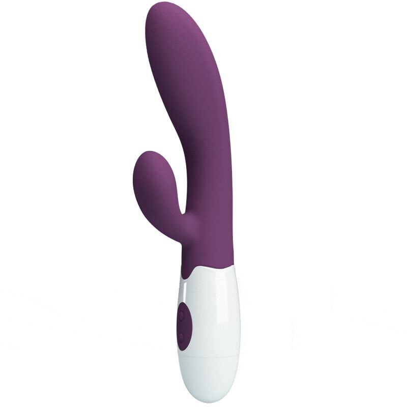 Vibrador rabbit Alvis de Pretty Love con 30 funciones