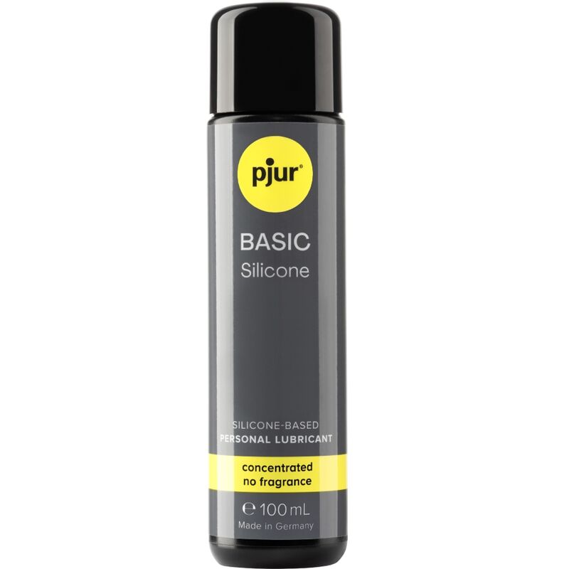 Lubricante de silicona Pjur Basic 100 ml inodoro e insípido