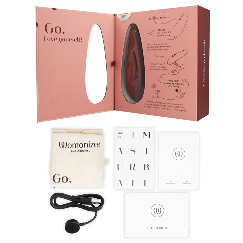 Estimulador de clítoris Womanizer Classic 2 con IPX7