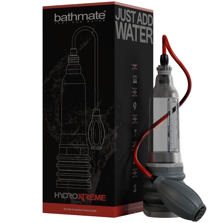 Bomba de pene Bathmate Hydroxtreme 6 para 10-15 cm