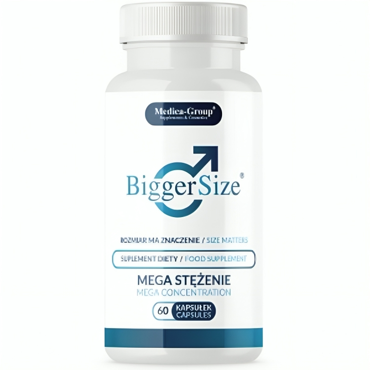 Complemento alimenticio BiggerSize con Maca y Ginseng
