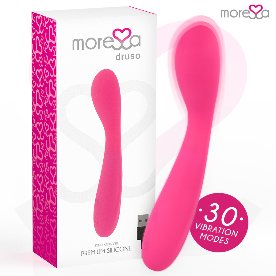 Vibrador punto G Druso de Moressa con 30 modos recargable
