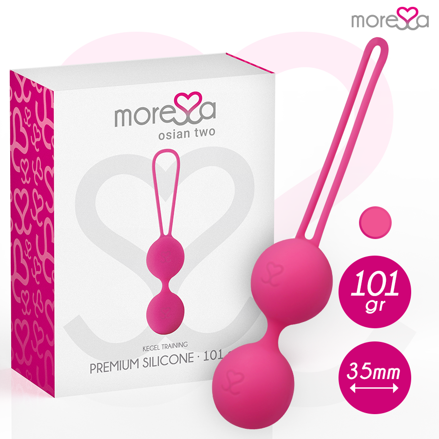 Bolas chinas Moressa Osian Two 101 g entrenamiento pélvico