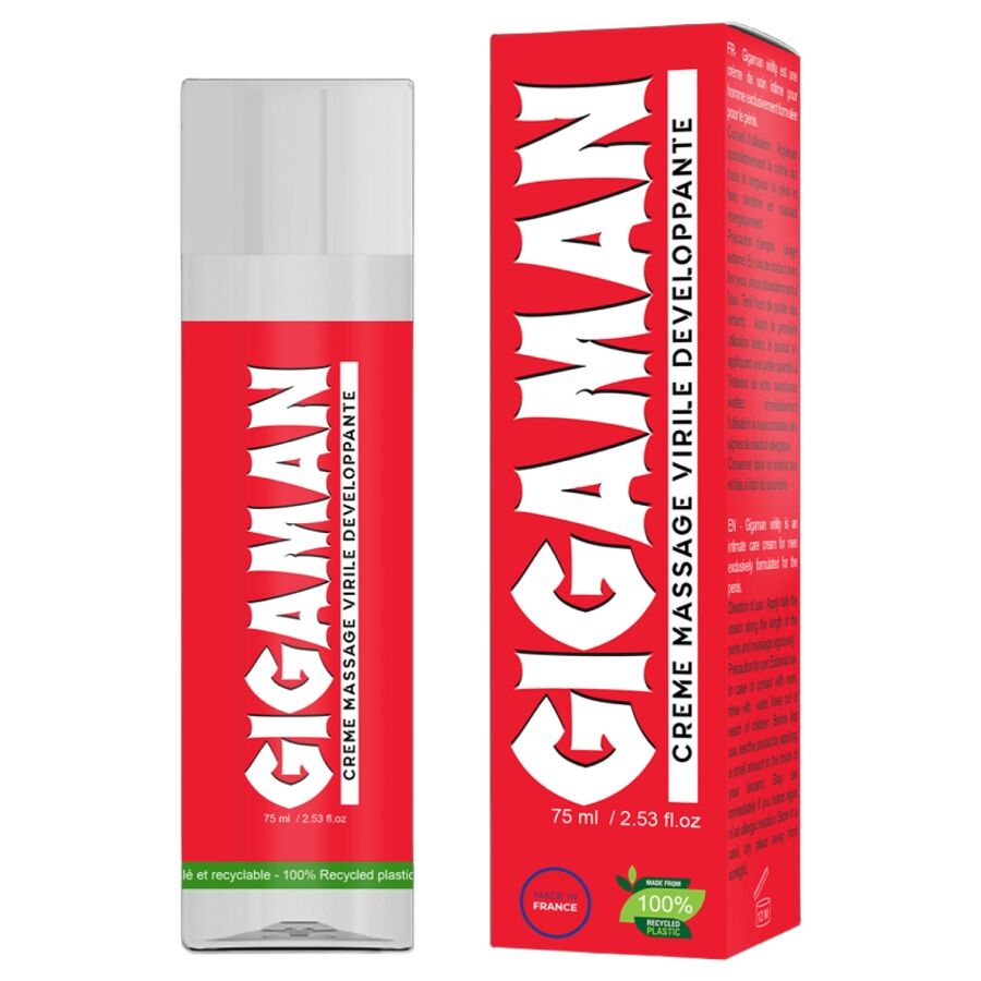 Crema de cuidado íntimo masculino Gigaman 100 ml - RUF
