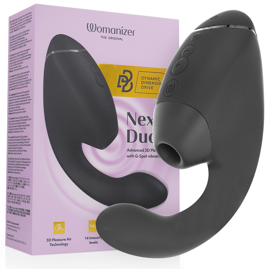 Estimulador dual clítoris y punto G Womanizer Duo Next