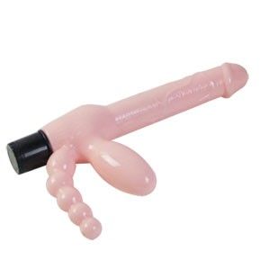 Arnés sin correas BAILE, TPR flexible con vibración, 25.4 cm