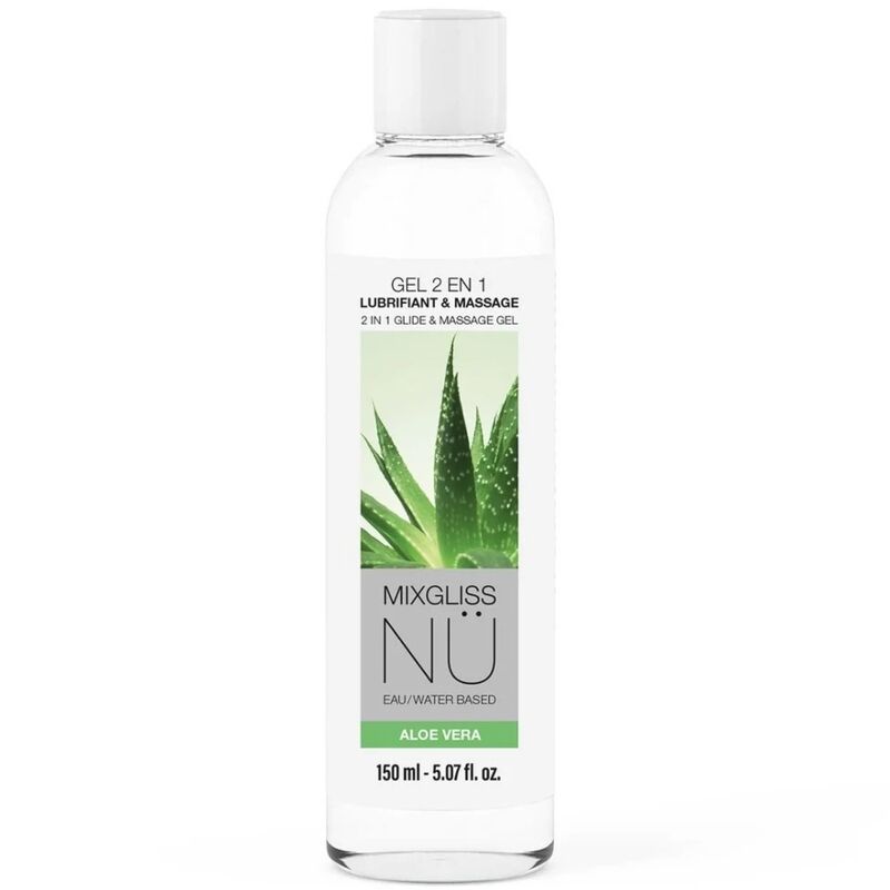 Gel de masaje Nuru y lubricante MIXGLISS Aloe Vera 150 ml