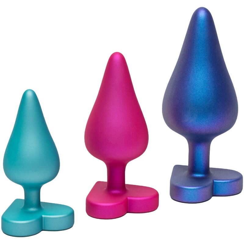 Kit de entrenamiento anal ROMP Luster, 3 tallas S/M/L