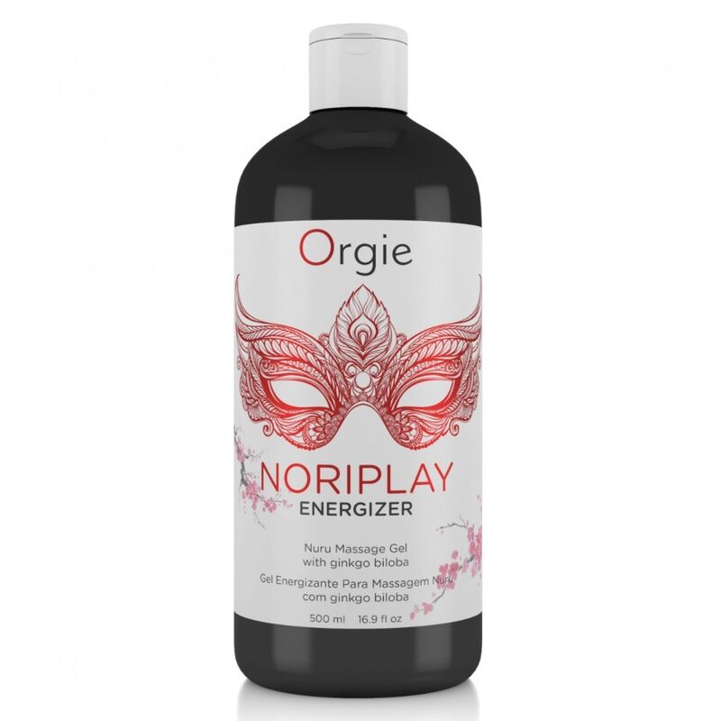 Gel de masaje Nuru Noriplay Energizer 500 ml, ORGIE