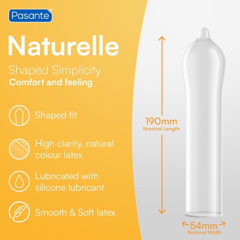 Preservativos Pasante Naturelle 144 uds sin espermicida