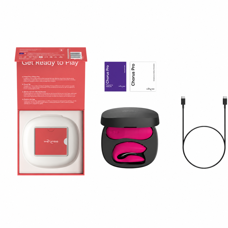 Vibrador premium para parejas We-Vibe Chorus Pro Fusion Wave