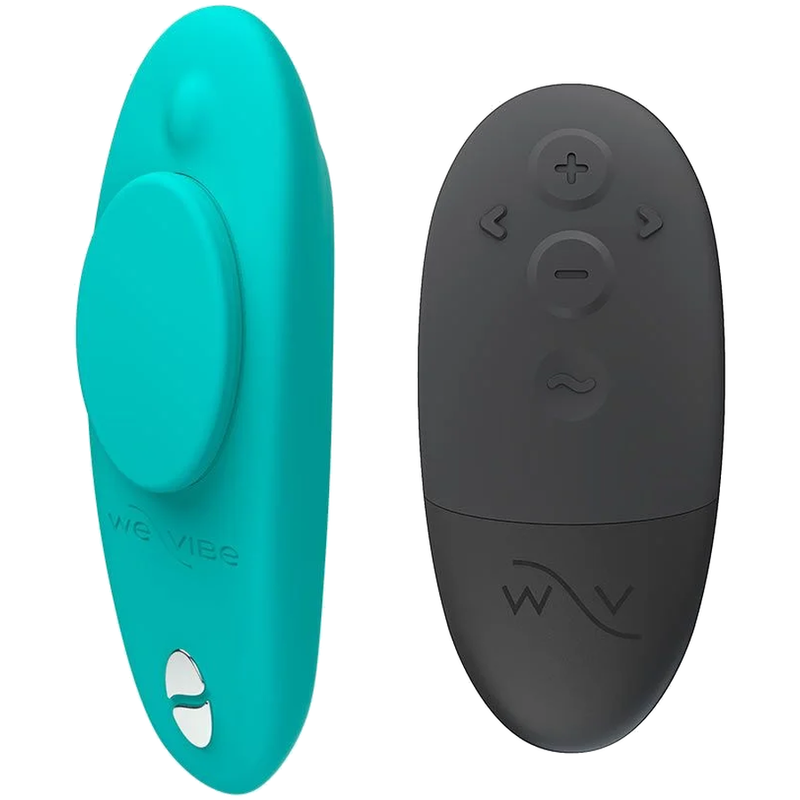 Vibrador para braguitas We-Vibe Moxie+ con clip magnético