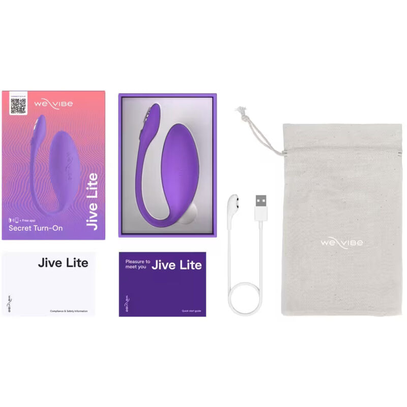 Vibrador huevo ponible We-Vibe Jive Lite con control por app