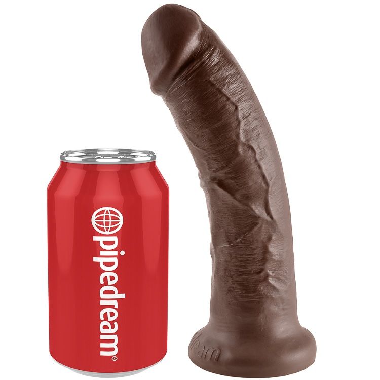 Dildo realista King Cock 20.3 cm con ventosa de succión