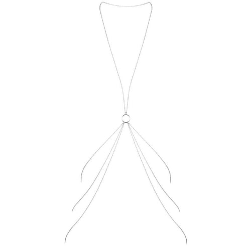 BIJOUX INDISCRETS - MAGNIFIQUE CADENAS METÁLICAS PARA EL CUERPO 8 SILVER