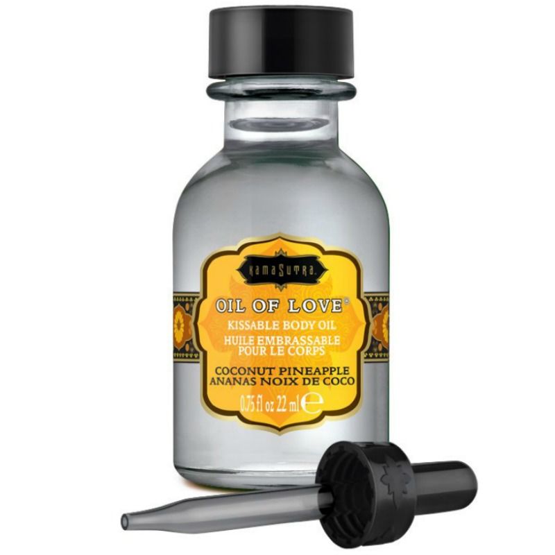 Aceite besable Kamasutra coco y piña 22 ml sabor intenso