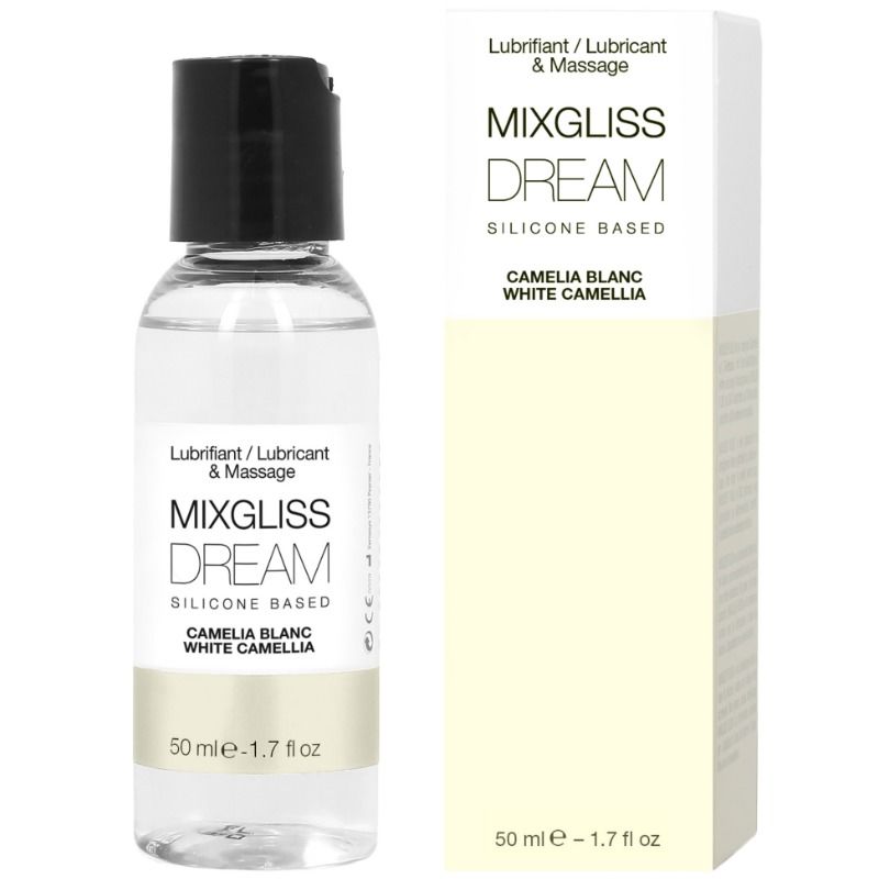 Lubricante de silicona Mixgliss Dream camelia blanca 50 ml