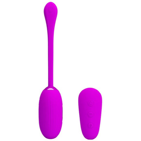Huevo vibrador Pretty Love con electroshock y mando